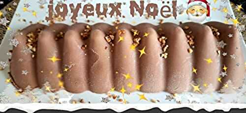🎄 Bûche glacée magique de Noël chocolat praliné à la poire 🎄