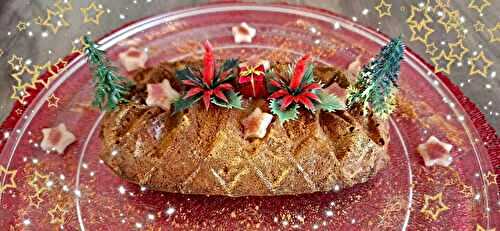 Gâteau à la crème de spéculoos et à la poire