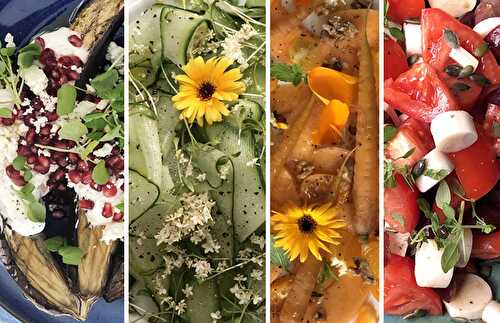 10 salades colorées pour un été haut en saveurs | Recettes Tomate-Cerise
