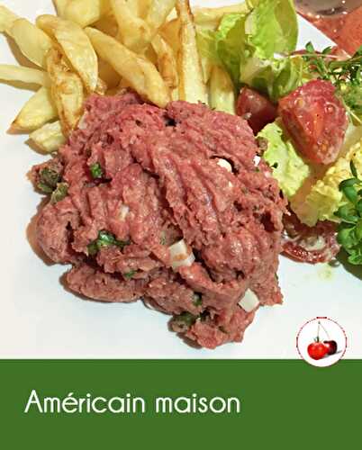 Américain maison, notre recette de tartare de bœuf