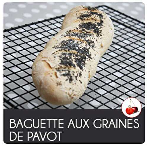 Baguette aux graines de pavot