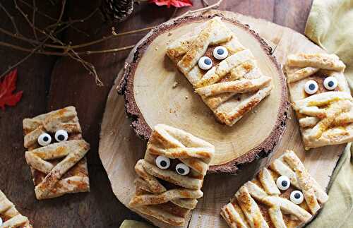 Biscuits momies au potiron | Une recette pour Halloween