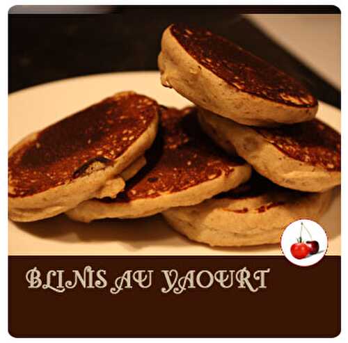 BLINIS AU YAOURT