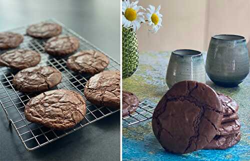 Brownies cookies | Des biscuits de fondant au chocolat