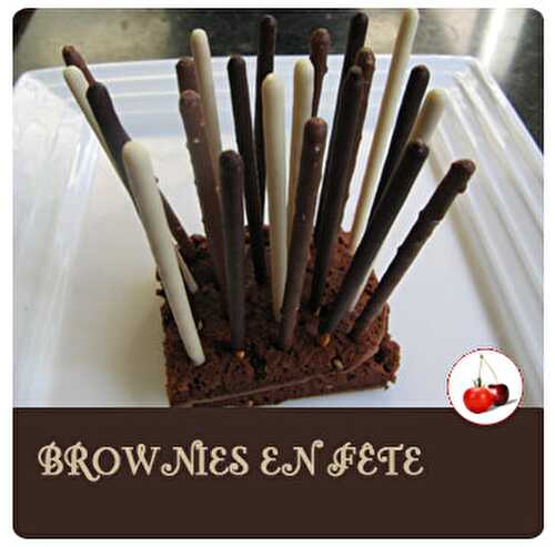 BROWNIES EN FÊTE