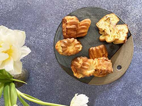 Cannelés qui ont trop gonflés aux lardons et au fromage | Recette apéro