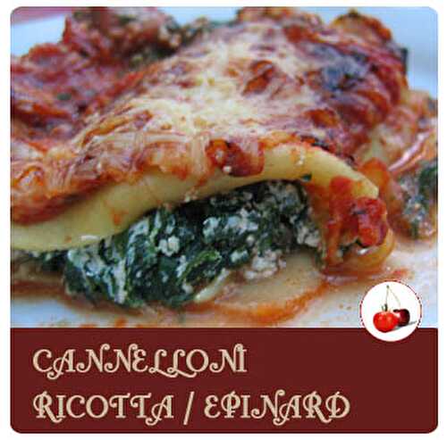 Cannelloni ricotta épinard | Une recette végétarienne Tomate-cerise.be