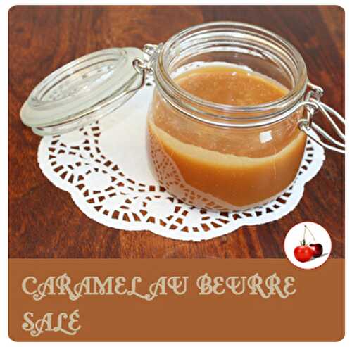 CARAMEL AU BEURRE SALÉ