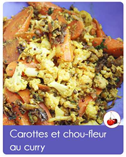 Carottes et chou-fleur au curry