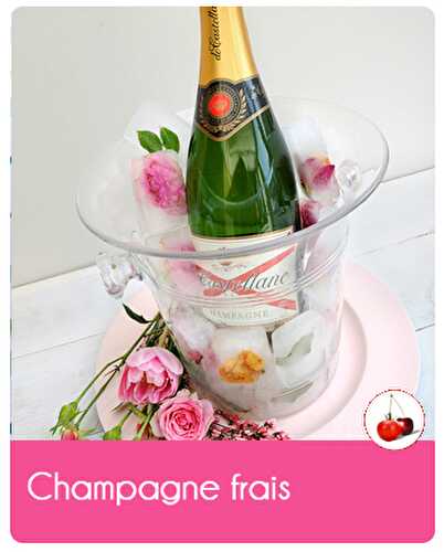 Champagne frais