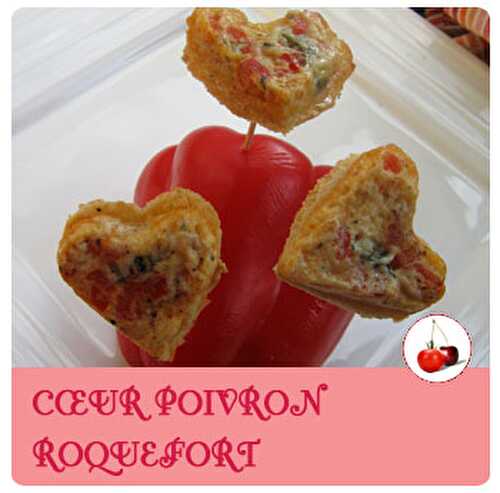 CŒUR POIVRON ROQUEFORT