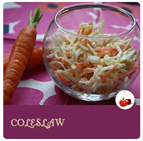 COLESLAW - SALADE CAROTTES CHOU