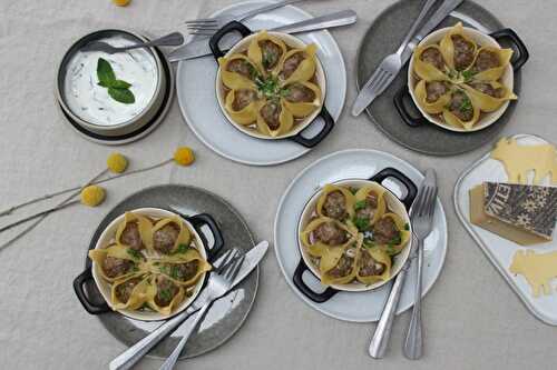 Conchiglioni aux boulettes d’Etivaz | Une recette de Fromage Suisse