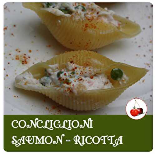 CONCLIGLIONI SAUMON – RICOTTA