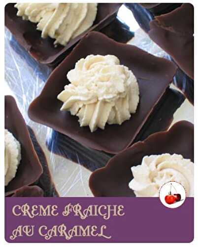 CREME FRAICHE AU CARAMEL