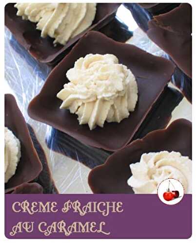 CREME FRAICHE AU CARAMEL