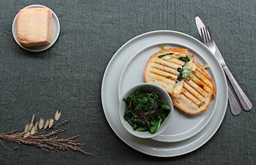 Croque au Herve et épinards | Une recette de chez nous ! Tomate-Cerise