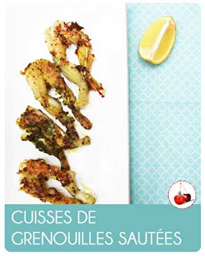 Cuisses de grenouilles sautées