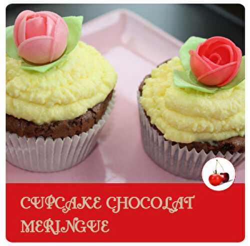 CUPCAKE CHOCOLAT MERINGUE