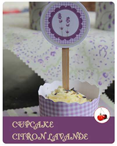 CUPCAKE CITRON LAVANDE