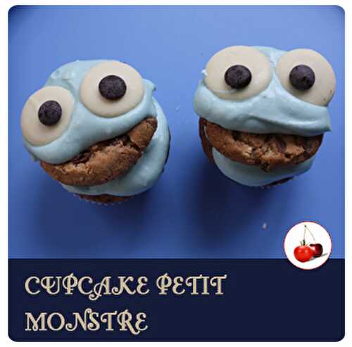 Cupcake petit monstre