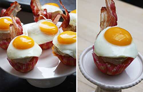 Cupcakes Bacon Cheddar | Une recette de brunch