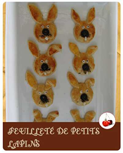 FEUILLETÉ DE PETITS LAPINS