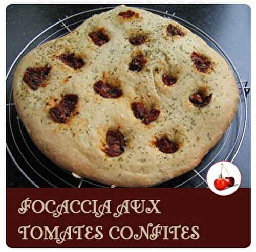 Focaccia aux tomates | Une recette