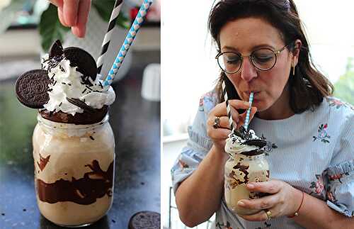 Freaky shake au Oreo | Une recette de milkshake oversize