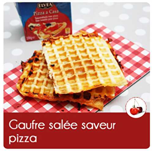 Gaufre salée saveur pizza | Une recette croustillante