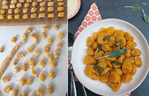 Gnocchi de potimarron beurre à la sauge | Une recette aux accents italiens