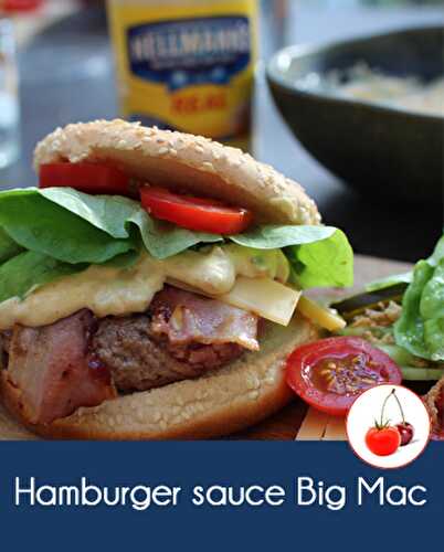 Hamburger sauce Big Mac, le résultat est très proche