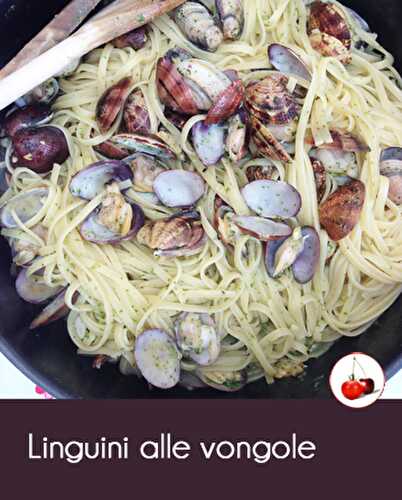 Linguini alle vongole - Pâtes aux palourdes