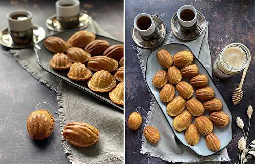 Madeleines miel et citron | Une bouchée de douceur