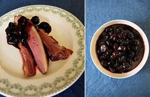 Magret de canard aux cerises griottes | Une recette à base de Pineau de Charentes