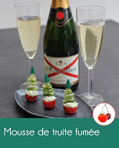 Mousse de truite fumée et sapin de concombre | CahierTC4