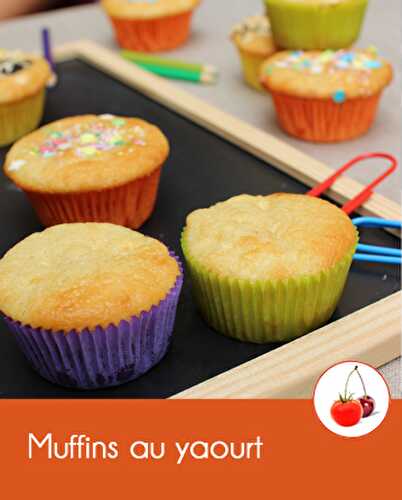 Muffins au yaourt pour des goûters gourmands