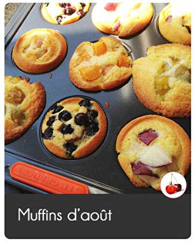 Muffins d’août
