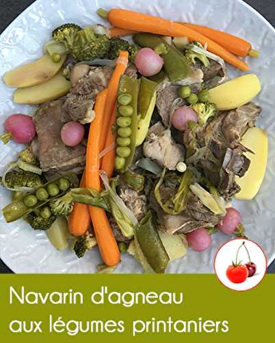 Navarin d'agneau aux légumes printaniers