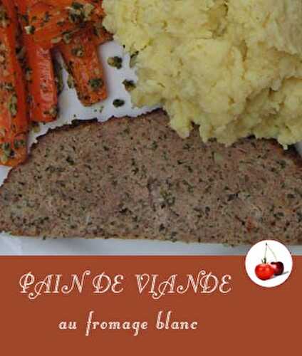 Pain de viande au fromage blanc | Une recette au four |