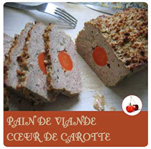 Pain de viande coeur de carottes | Une recette au four |