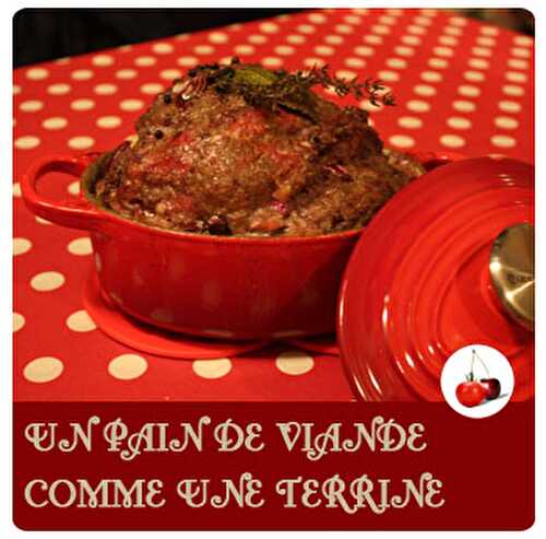 Pain de viande comme une terrine | Une recette au four |