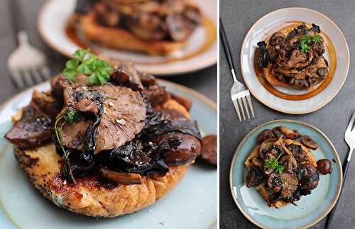 Pain perdu aux champignons | Une recette parfaite pour le lunch