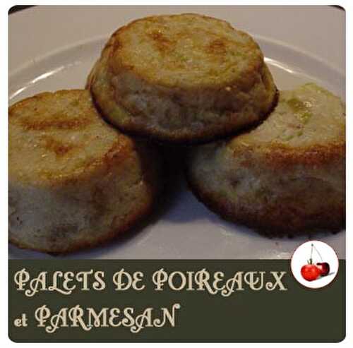 PALETS DE POIREAUX/PARMESAN