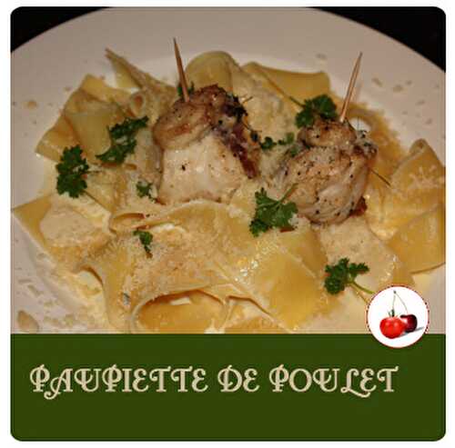 Paupiette de poulet | Une recette