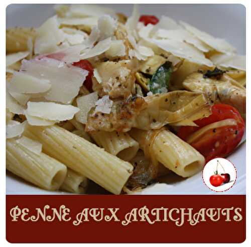 Penne aux artichauts