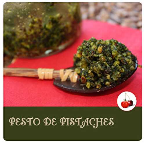 PESTO DE PISTACHES