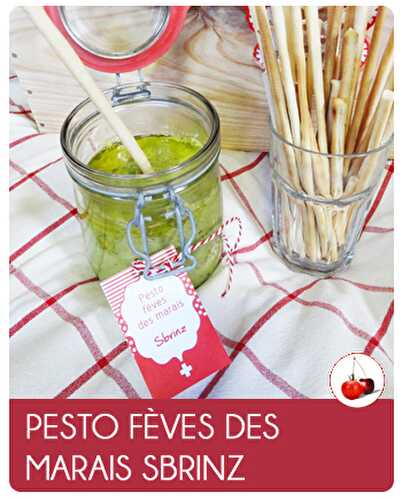 PESTO FÈVES DES MARAIS SBRINZ