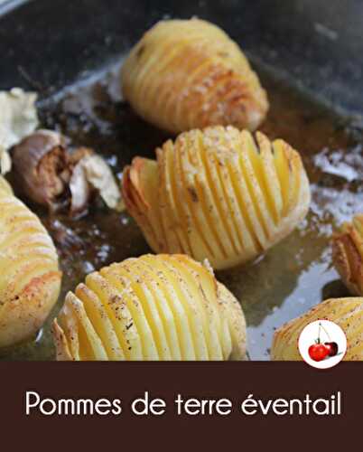 Pommes de terre éventail, cuisson au four | Recette en vidéo