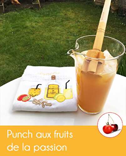 Poncha de Maracujà | Punch aux fruits de la passion